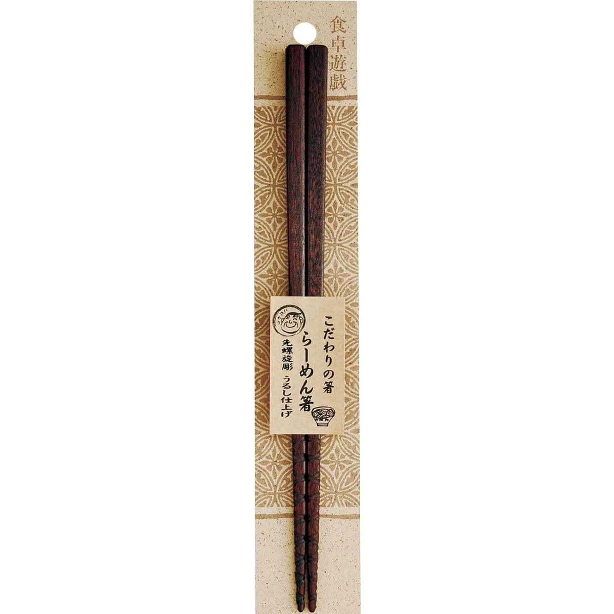 Sunlife Chopsticks Ramen Chopsticks Made in Japan Brown 23cm