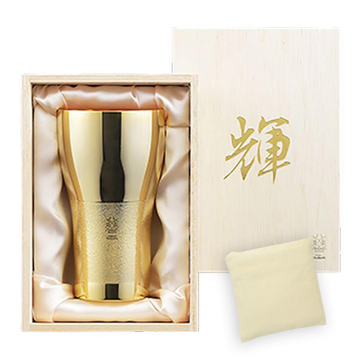 J-kitchens Tumbler, Pure Copper Beer (Gold Finish), 15.3 fl oz (440 ml), Made in Japan (Eco Bag, Made in Vietnam)