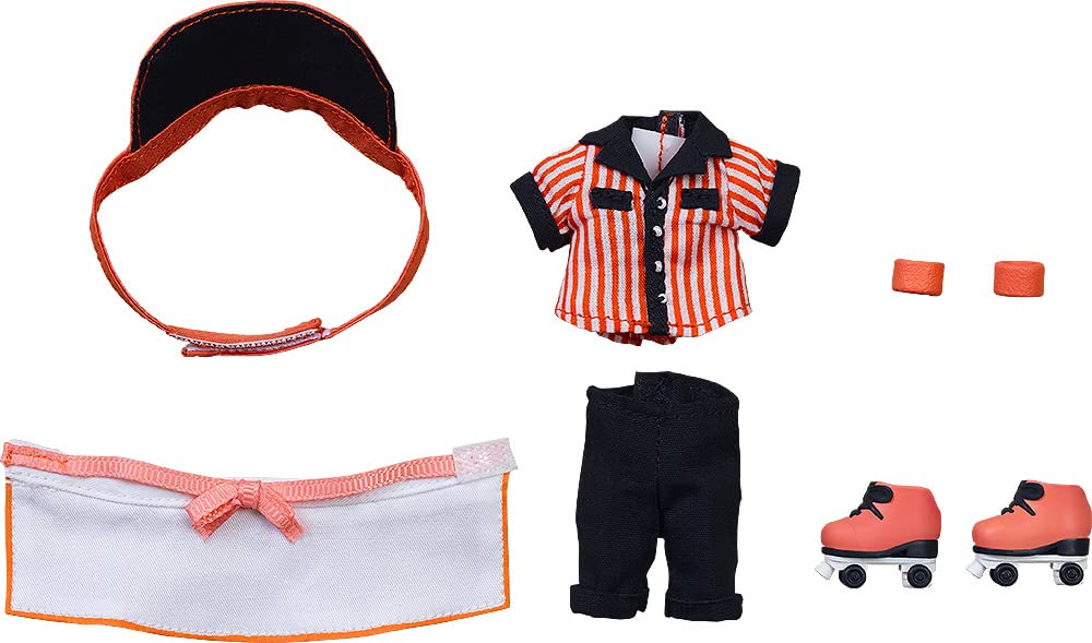 Good Smile Company Nendoroid Doll Toy Fuku Set, Diner Boy (Orange)