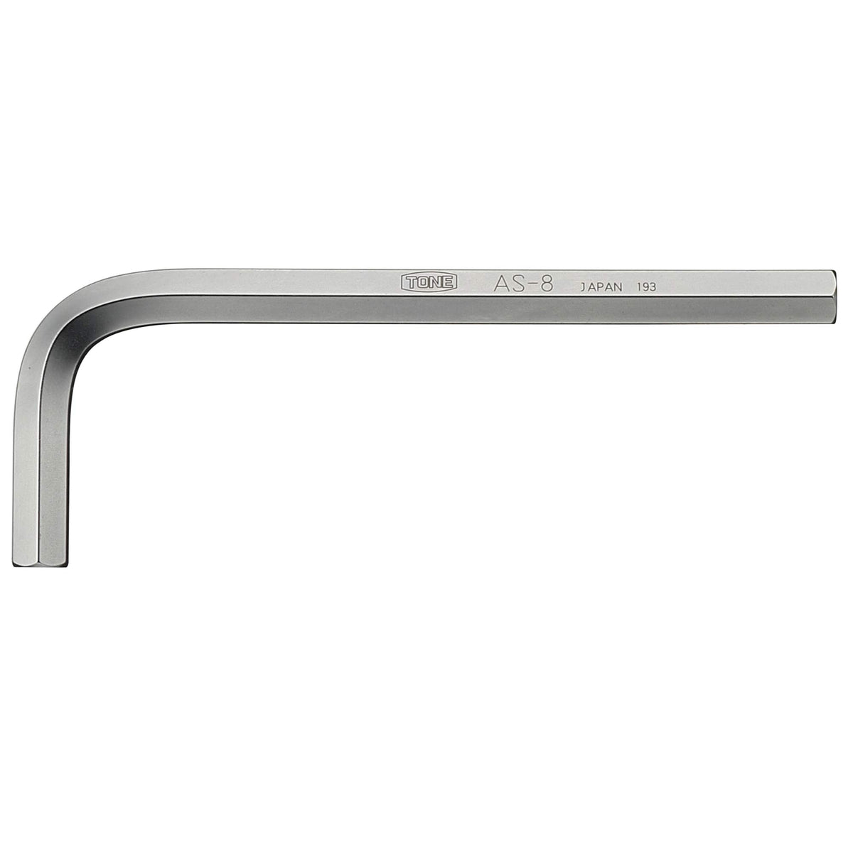 TONE Flat Ended Short Body Metric Hex Key (AS-08)