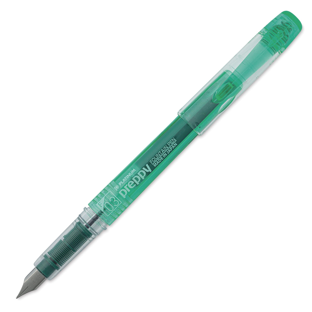 PLATINUM Fountain Pen, Preppy, Fine Nib, Green (1716412.0)