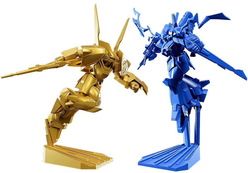 Max Factory Blue Comet SPT Layzner: Layzner & Zakaal (SPT Color Ver.) PLAMAX MF-73 Model Kit