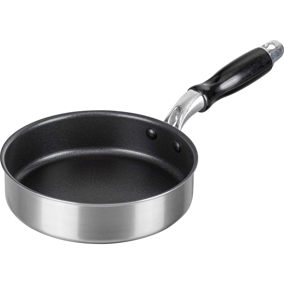 Wahei Freiz JUSPAN Neo RB-2308 Small Frying Pan, 6.3 inches (16 cm), Induction Compatible, Gas, PFOA Free, Fluorine Resin Processing
