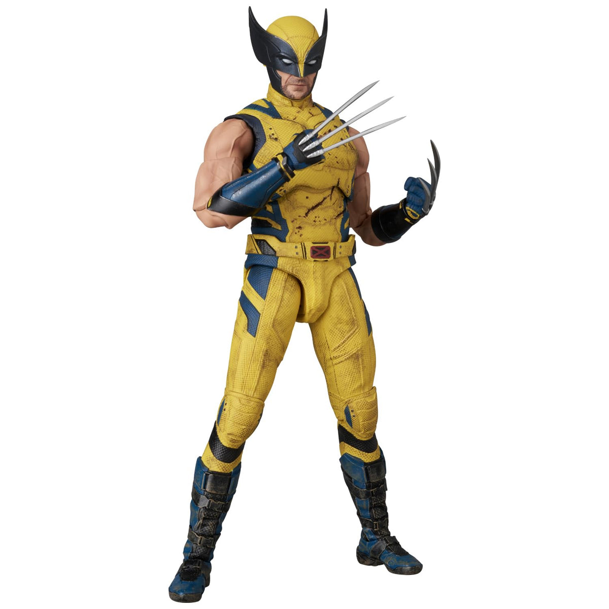 Medicom Toy MAFEX No. 291 WOLVERINE DAMAGE Ver. Wolverine Damage Version (DEADPOOL & WOLVERINE), Total Height Approx. 6.3 inches (160 mm), Non-scale, Pre-painted Action Figure