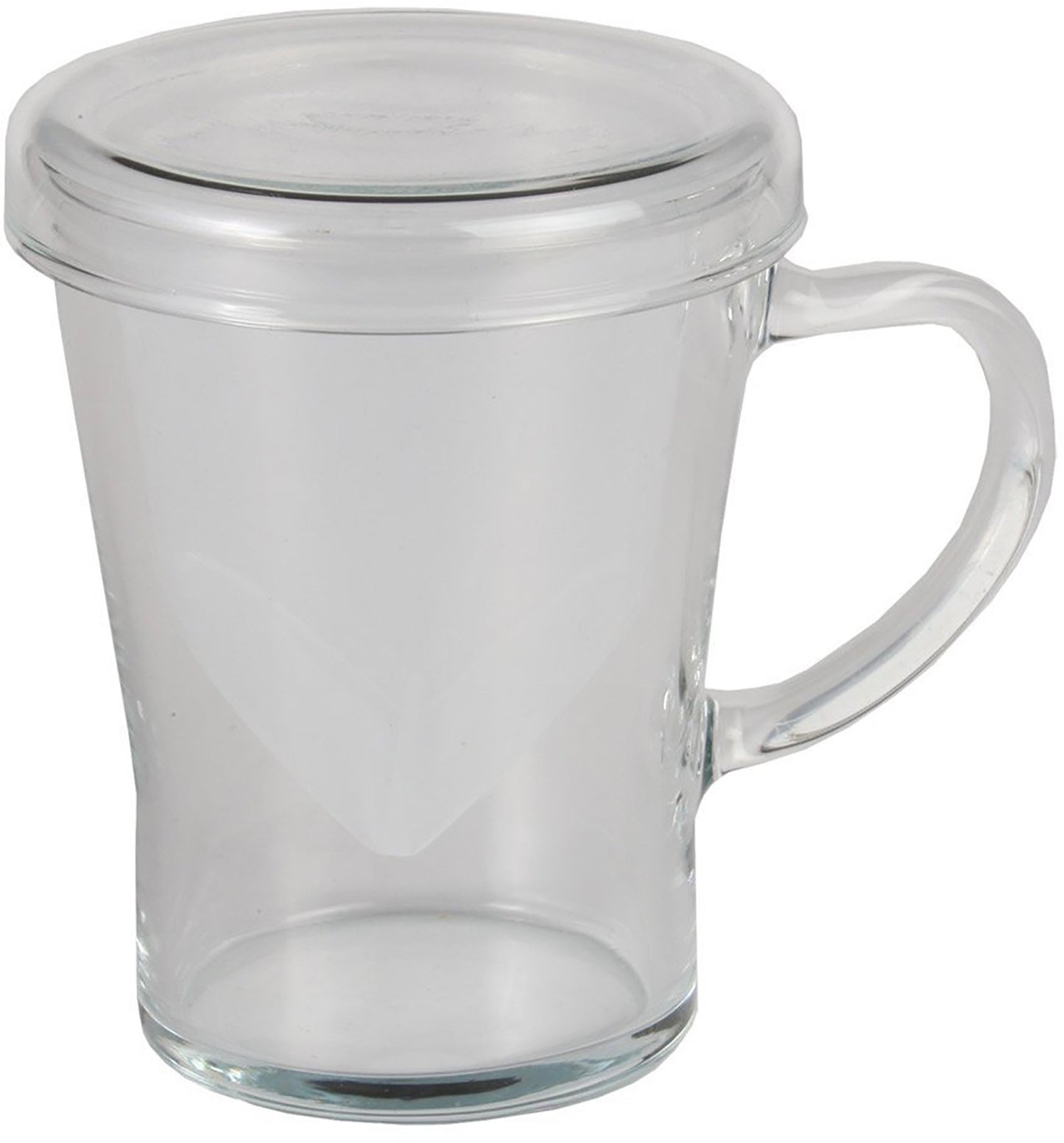 CELEC GKM-57 3800060 Coco Tea Mate Glass Mug (with Tea Strainer) Clear
