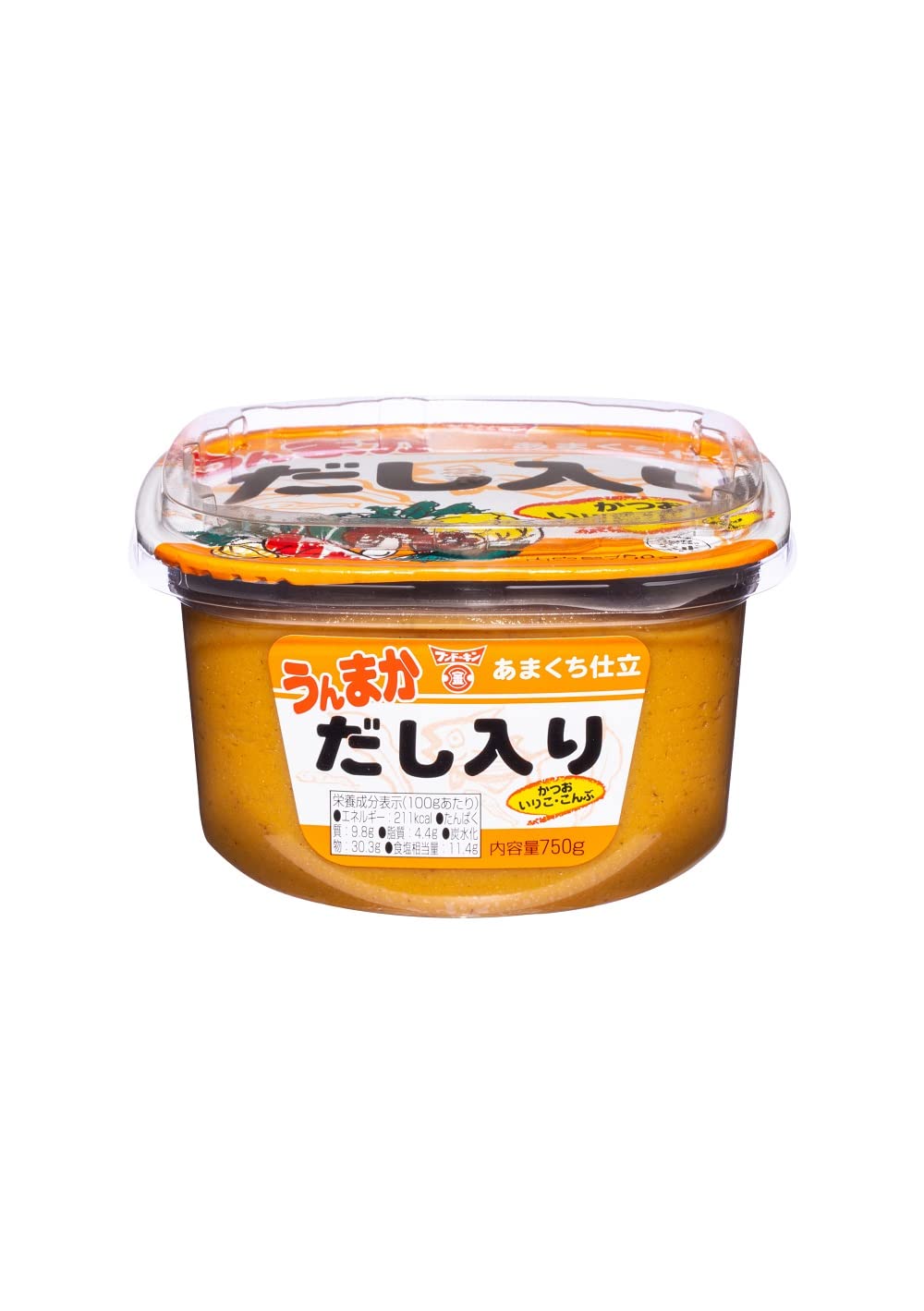 Fundokin Unmakada Type miso 750g