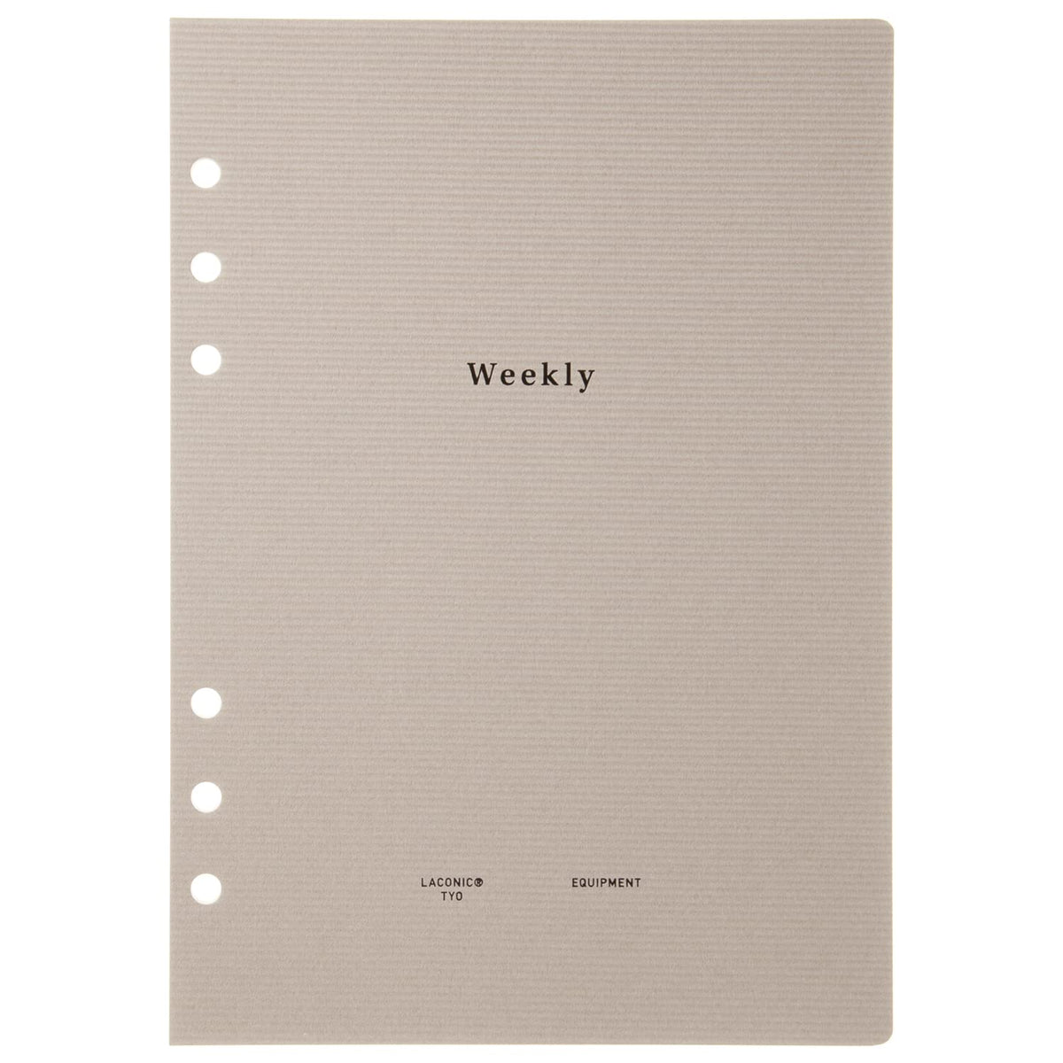 Laconic LGF22-45 Notebook Refill, A5, Weekly, Date Free, Style Notebook