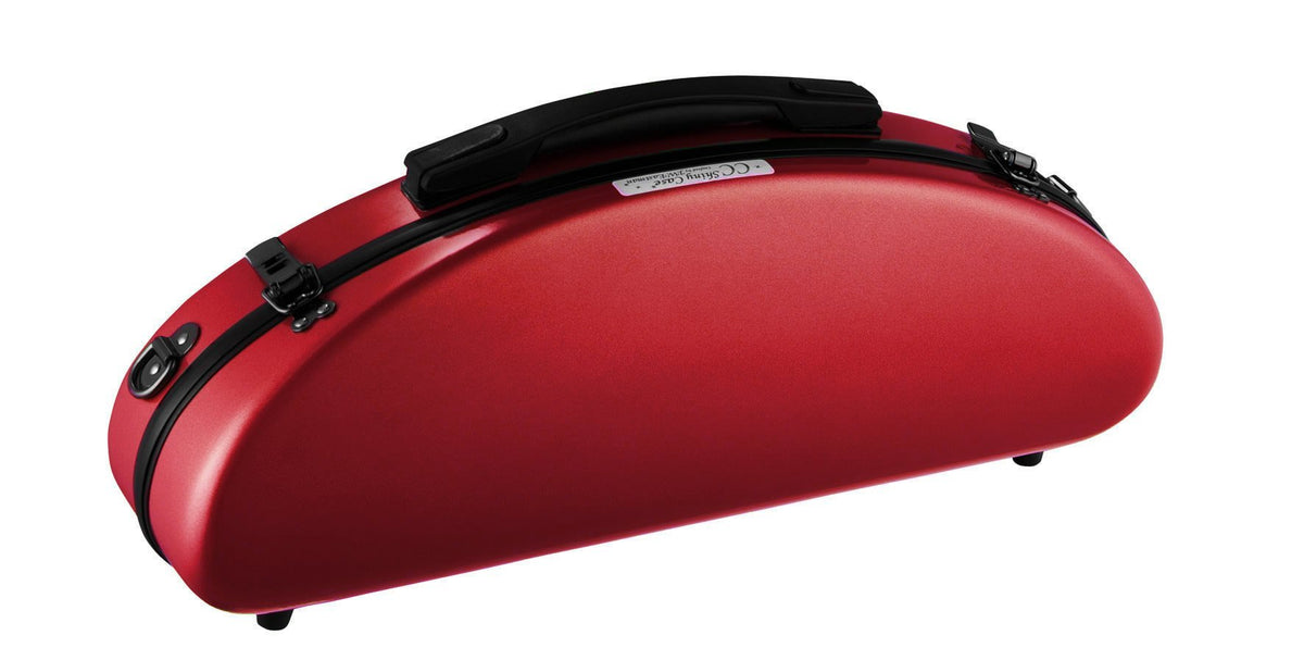 C.C. Shiny Case II for Clarinet Red CC2-CLA-RD