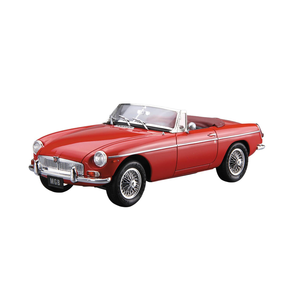 Aoshima Bunka Kyozai Aoshima Model Car No.101 1/24 BLMC G/HM4 MG-B MK-2 '68 Plastic Model