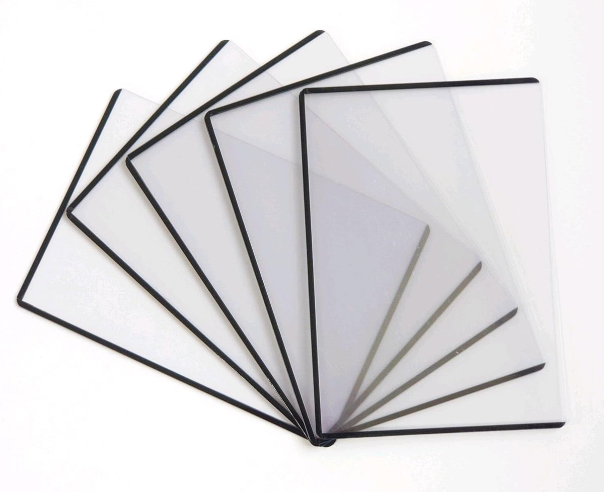 Hagoromo No.82173 Large Photo Case, Pack of 5, Black