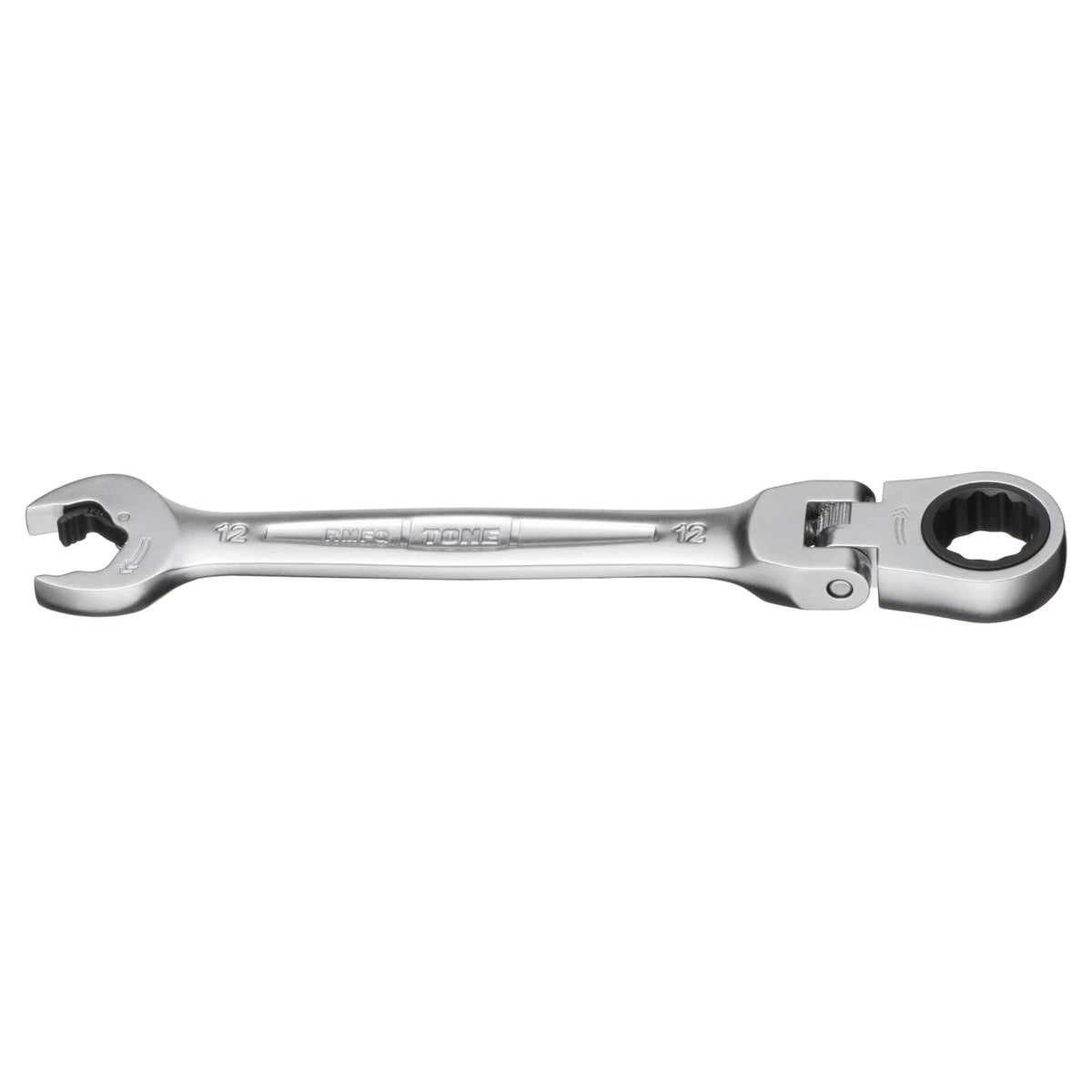 TONE Ratchet Ring Wrench Ratcheting Spanner Head Flex Head Set RMFQ-12 12mm