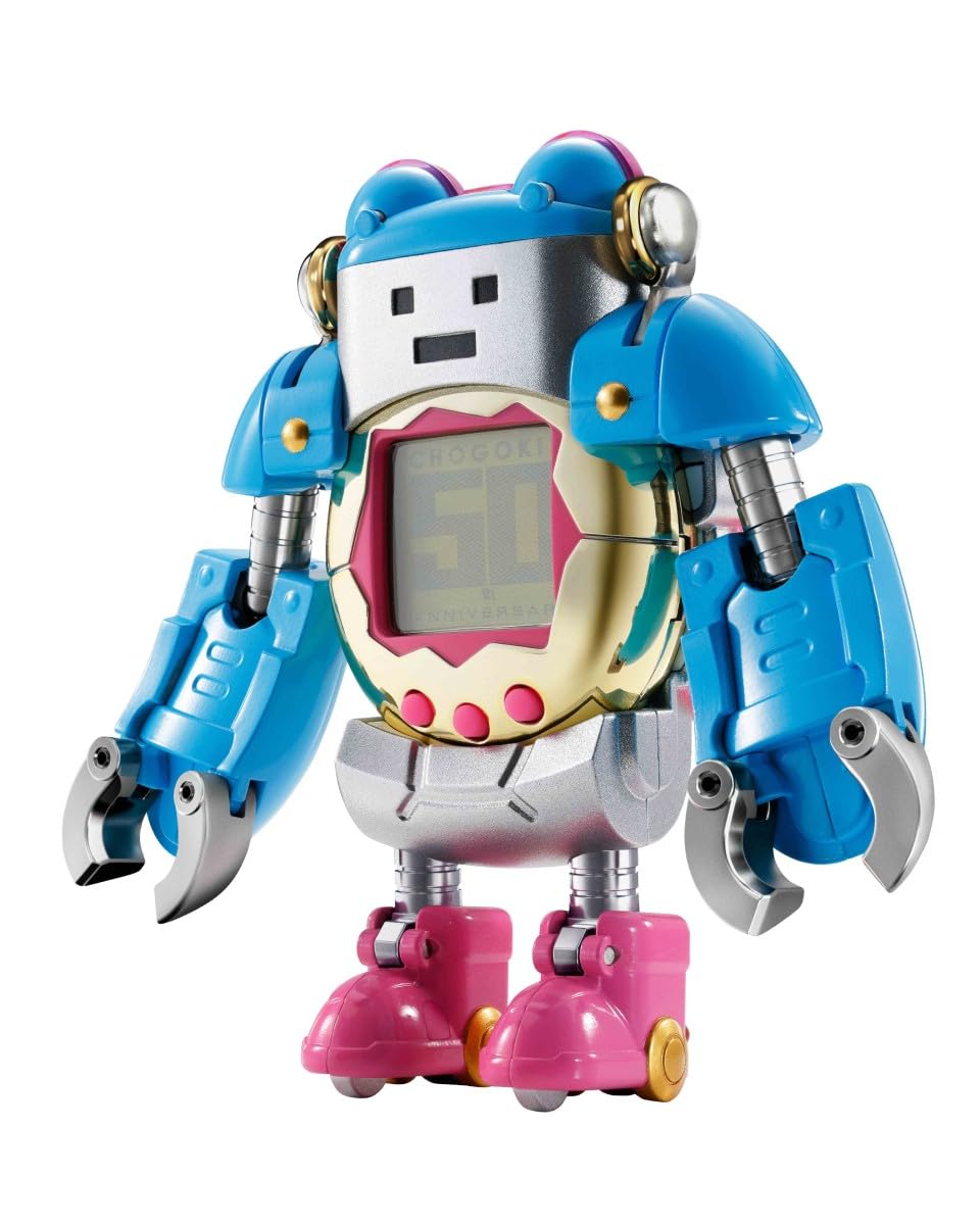 TAMASHII NATIONS - Tamagotchi - Tamagotchi Robot Chogokin Figure - CHOGOKIN 30th Anniversary (Includes Exclusive CHOGOKIN 30th Anniversary Tamagotchi)