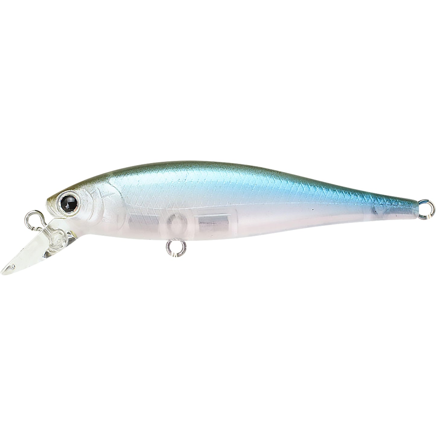 LUCKY CRAFT B'Freeze 65SP, 0003 Wakasagi, JDM Jerkbait Side by Side Action Wobbling River Trout Pond Fishing Freshwater Lake Bass Fishing Bait