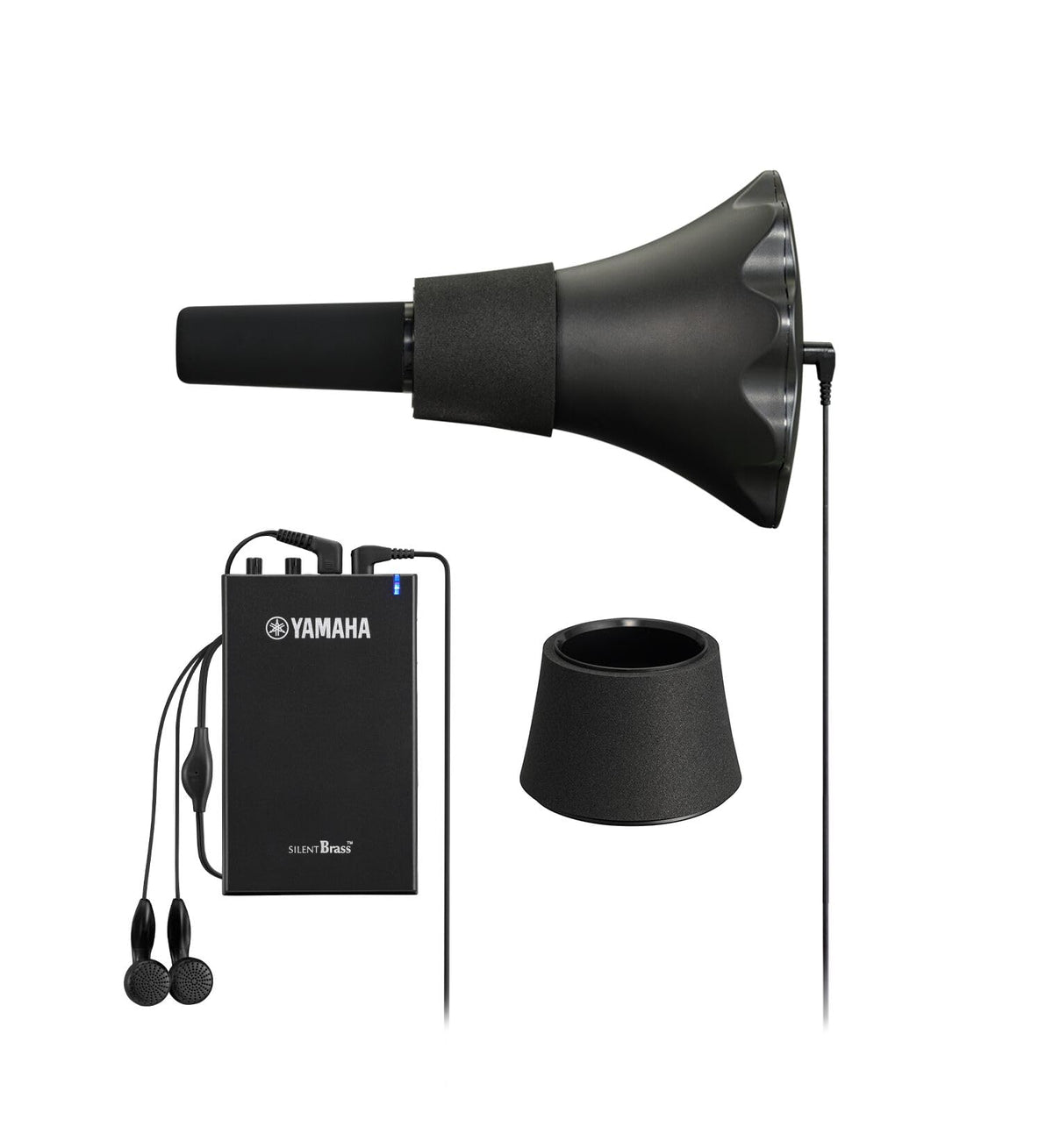Yamaha Silent Brass SB5J for Tenor Trombone, Tenor Bust Trombone, Enough Noise Reduction, Natural Tone and Blowing Comfort