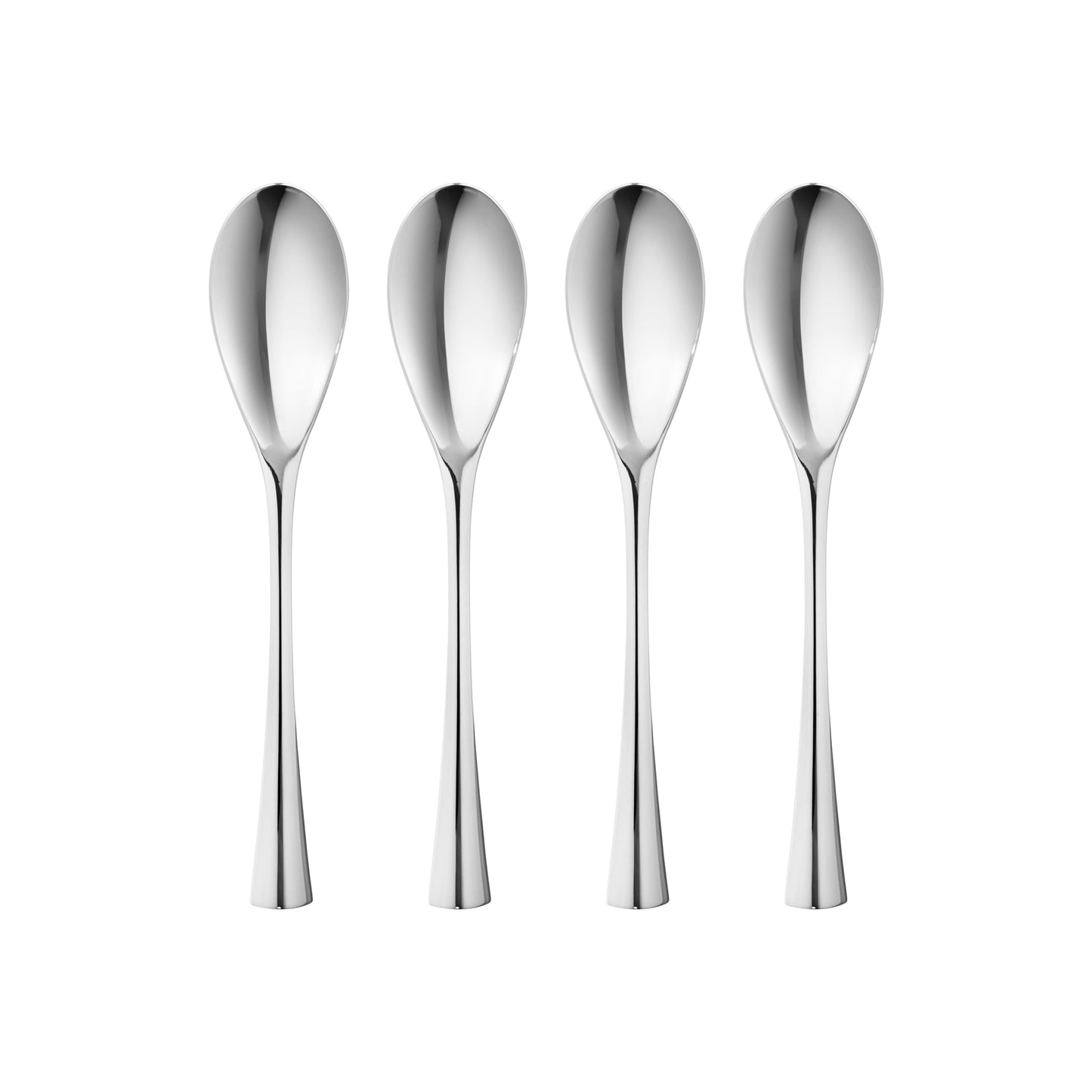 Georg Jensen Cobra 4-Piece Stainless Steel Teaspoons