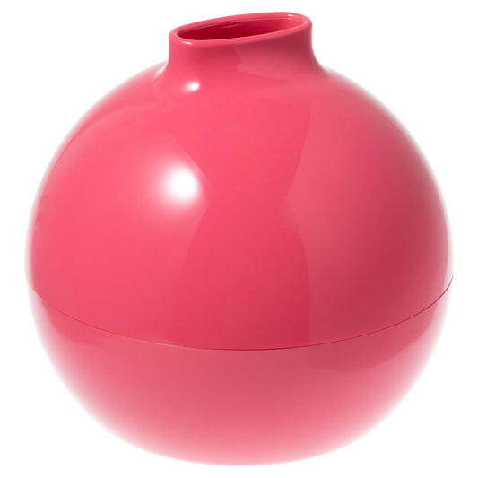 Ai Collection Paper Pot Tissue Case, Stylish and Cute, Paper Towel Holder, Toilet Paper Cover, Box, Tissue Compatible, Round, Peach, Pink, Made in Japan, Diameter 6.7 x Height 6.8 inches (17 cm) x