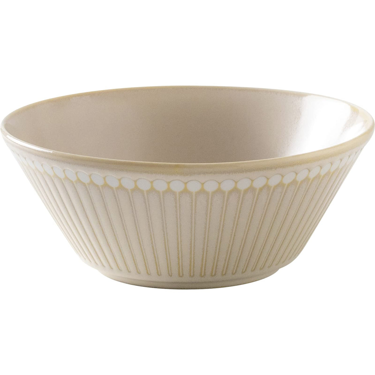 Minorutouki mino ware PLANTAREE Lightweight Bowl Beige, φ6.38×H2.48in 10oz Made in Japan