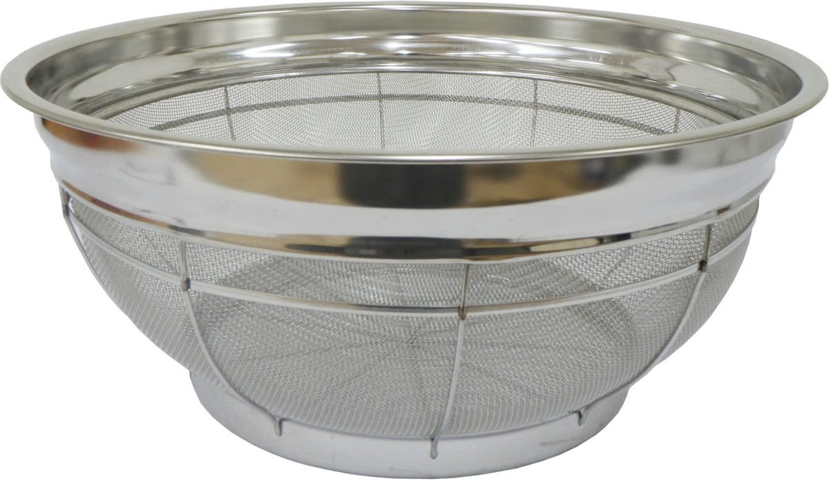 Honma Fuyuchi industry BK 18-8 shallow colander ordinary eyes 43cm 11 mesh