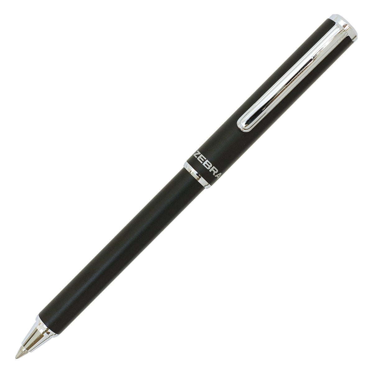 Zebra SL-F1 Mini Ballpoint Pen, 0.7 mm, Black Body, Black Ink (BA55-BK)