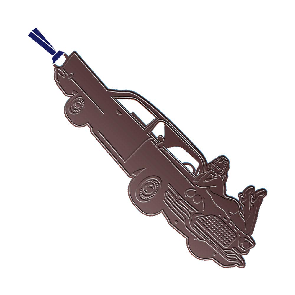 Toyo Seimitsu Kogyo Bookmark Classic Car A Brown RBM001