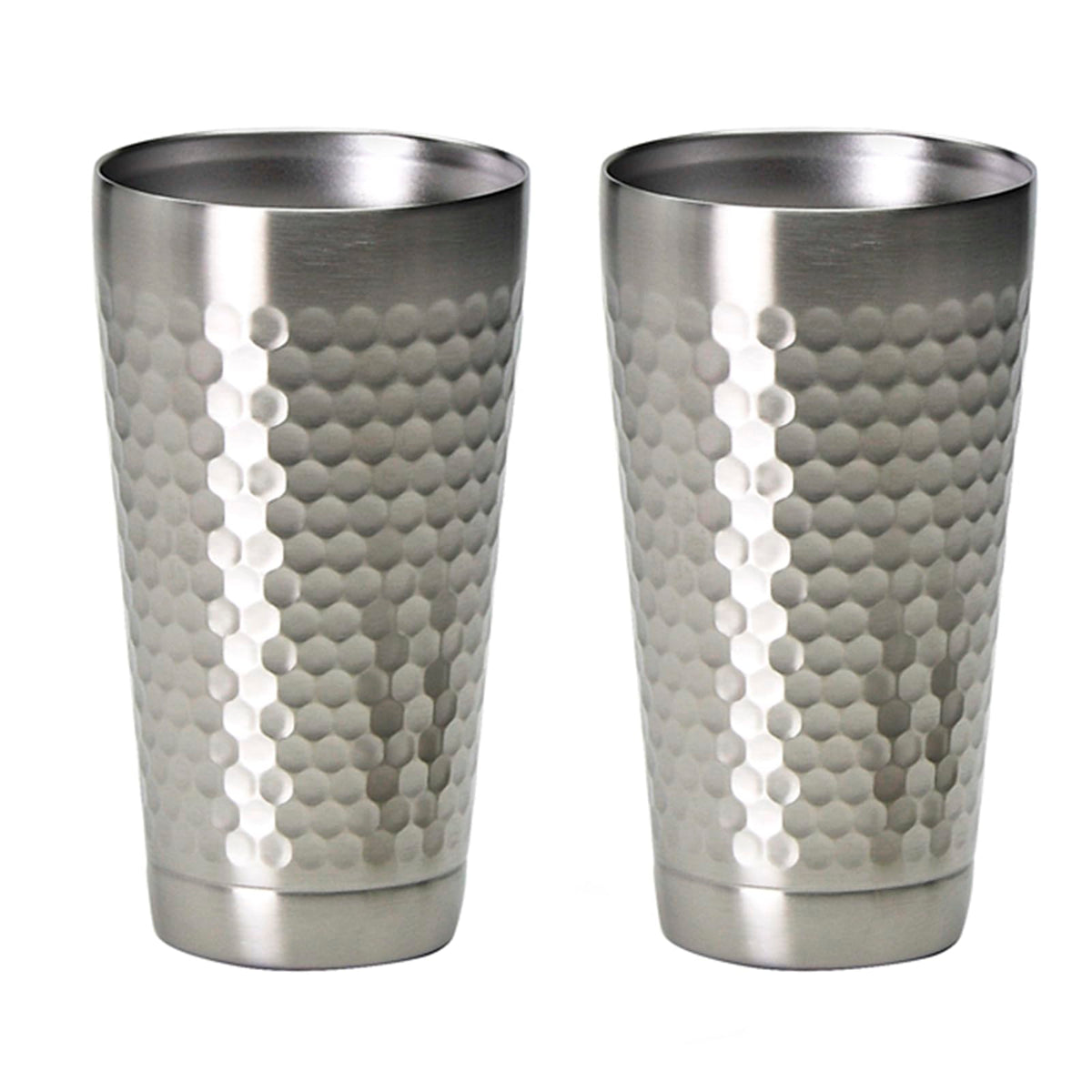山勝美濃陶苑(Yamakatsuminotouen) TUCHIME CTHM-04 Stainless Steel Tumbler, Hollow Double Layer Construction, Approx. 11.8 fl oz (350 ml), Pair Set, Dishwasher Safe, Gift