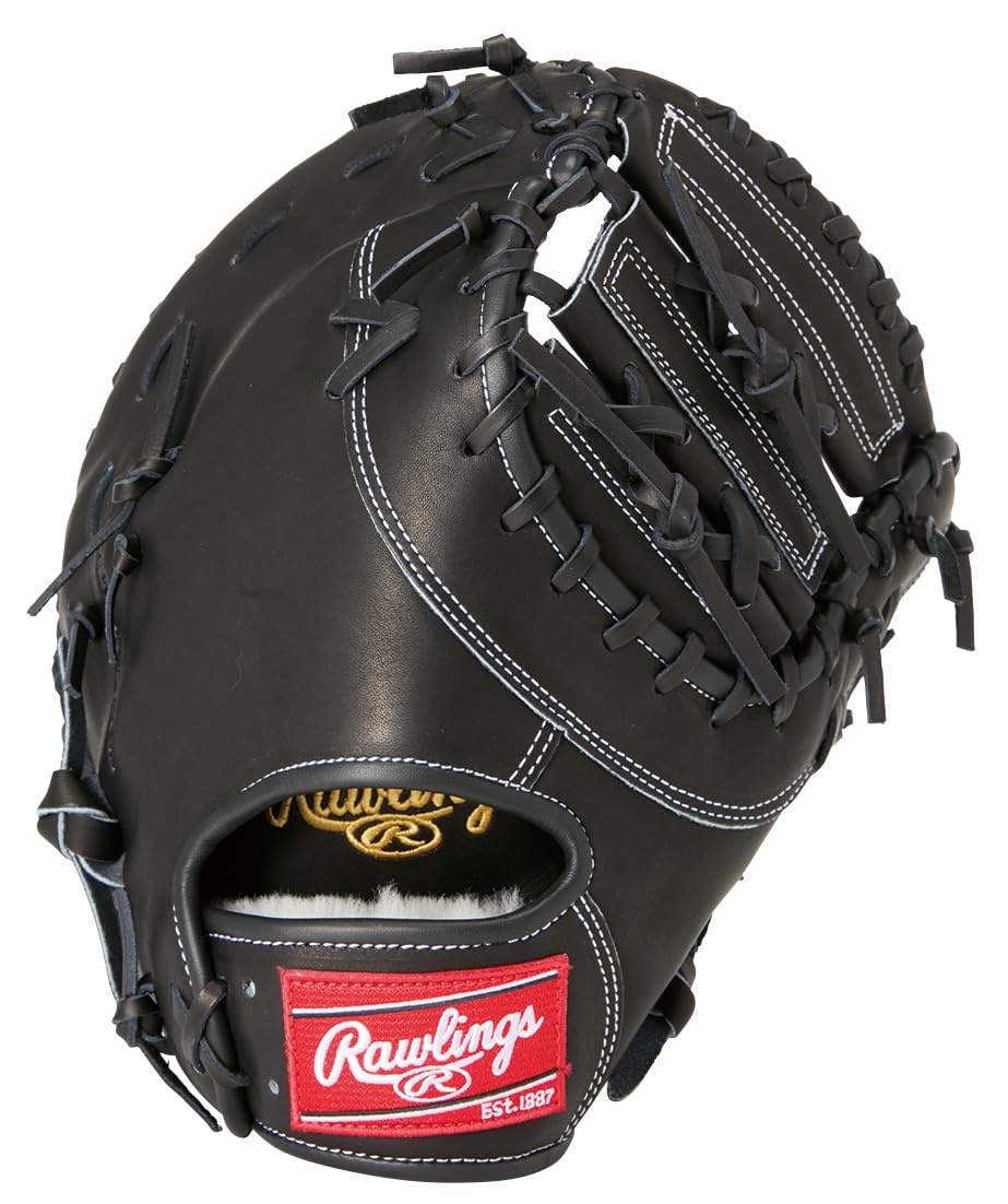 Rawlings Baseball Glove Soft Adult HOH PRO EXCEL GR5HEM53 Black [First] Size 11.75 *Right Throw (Left Handed)