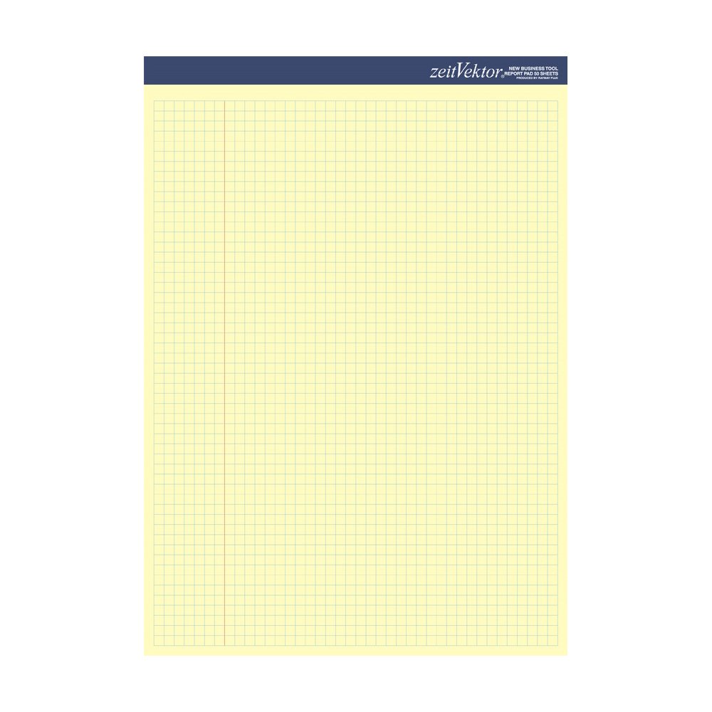 Reimeifujii report paper yellow paper zeitVektor A4 ZVP426
