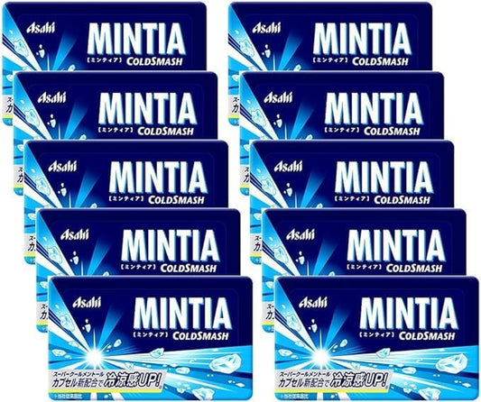 Mintia 7g (0.25oz) x 10 Packets Japanese Mint Tablet/Wild & Cool/Cold Smash/Dry Hard (Cold Smash)