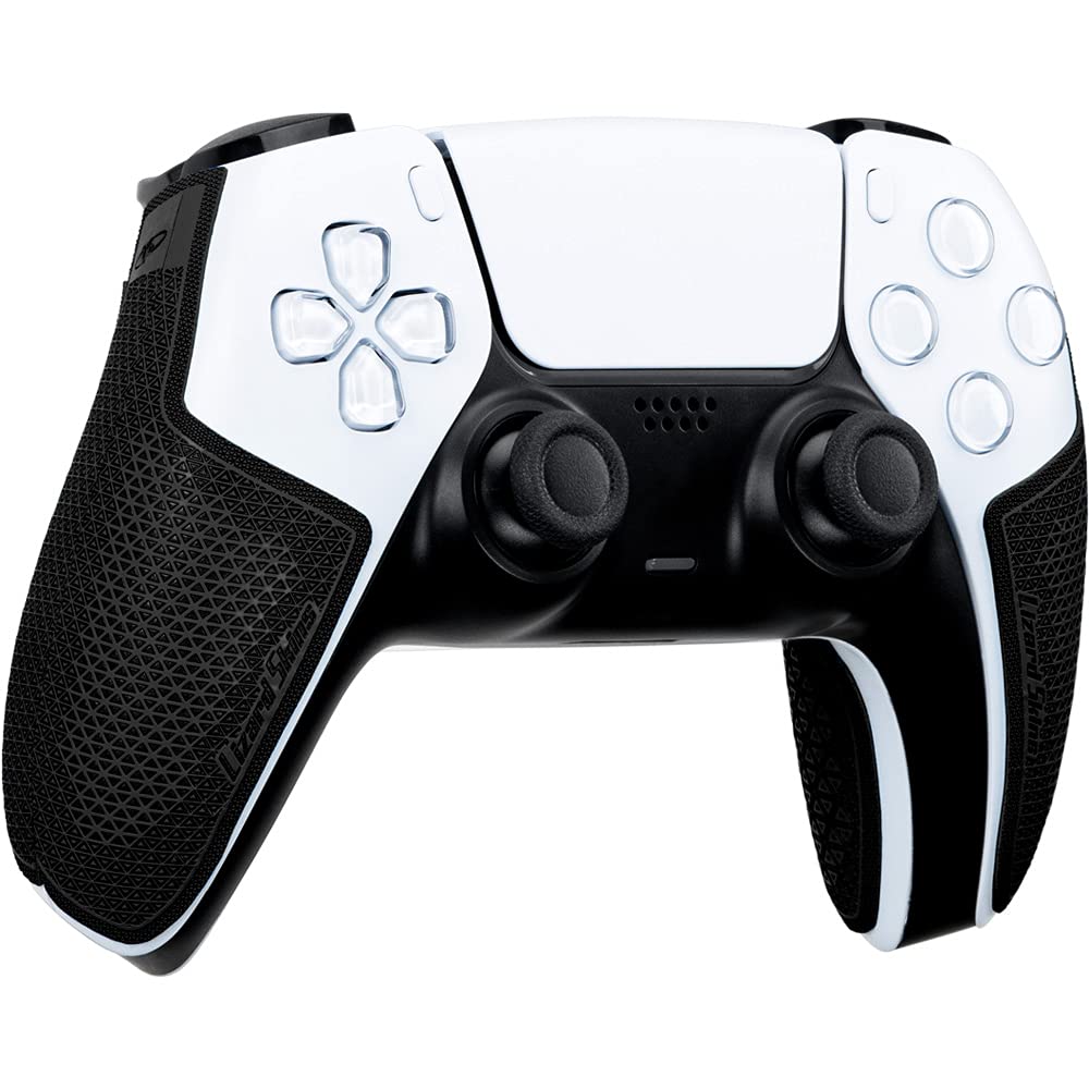 Lizard Skins Controller Grip – 0.5mm DSP PlayStation 5 Grip - Easy to Install PRE Cut Pieces - 10 Colors (Jet Black)