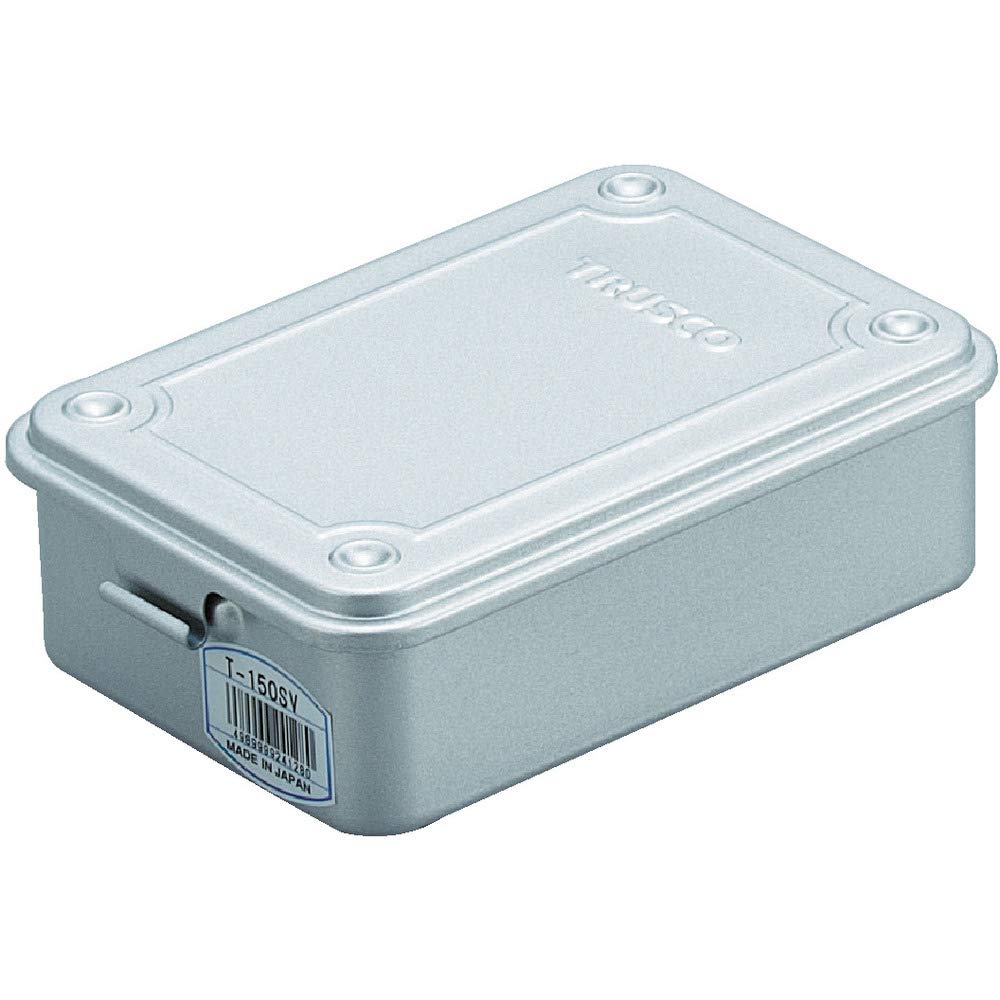 Trusco T150SV Trunk Tool Box, Silver, Tool Box, W1, 4, 2, D1, 0, 5, H, 5, 2,