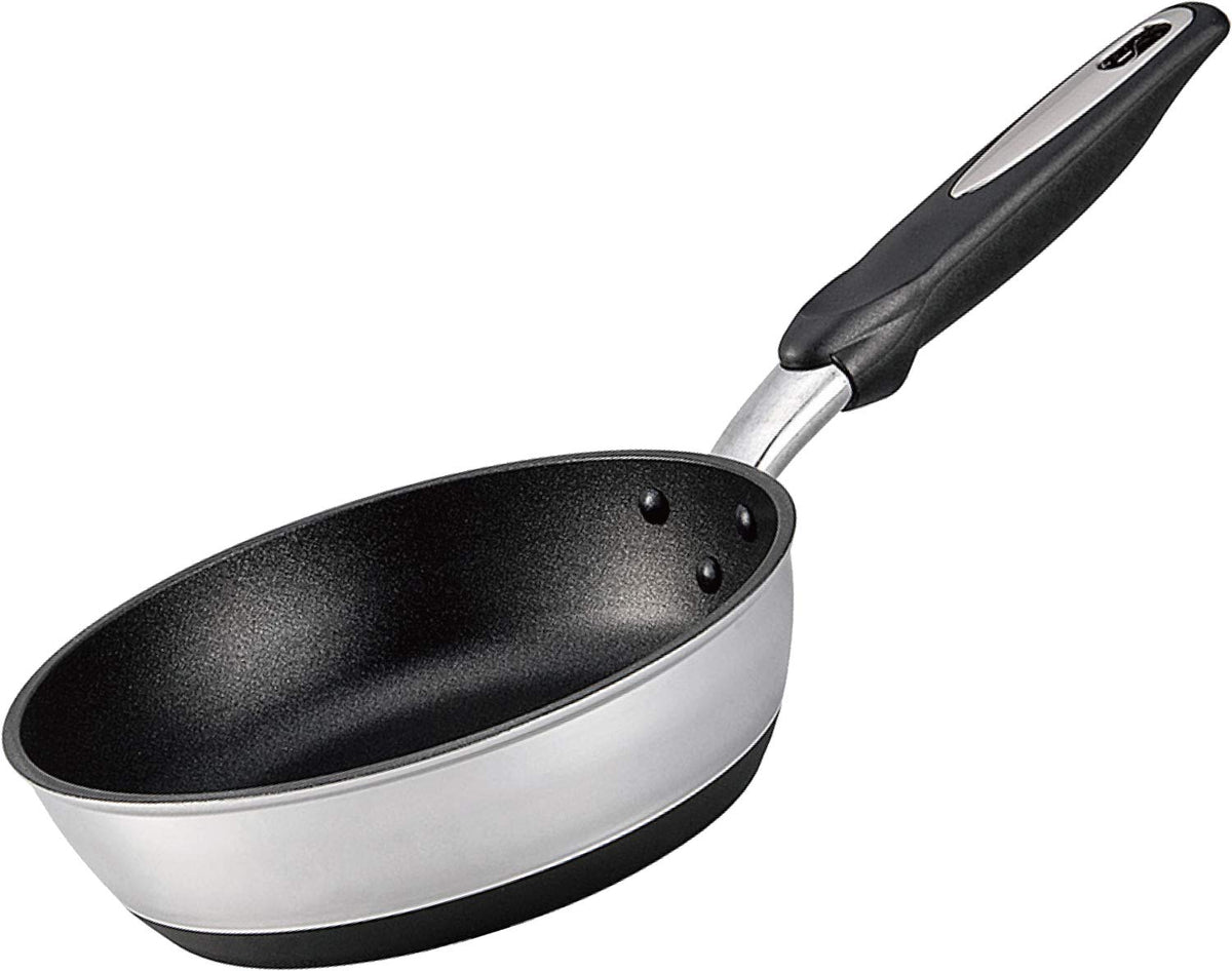 Hokuriku Alumi IH High Cast Premium Frying Pan, 7.9 inches (20 cm), Induction Compatible, Made in Japan