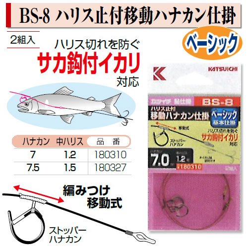 Katsuichi BS-8 Harris Moving Hanakan Mechanism 7.5-1.5