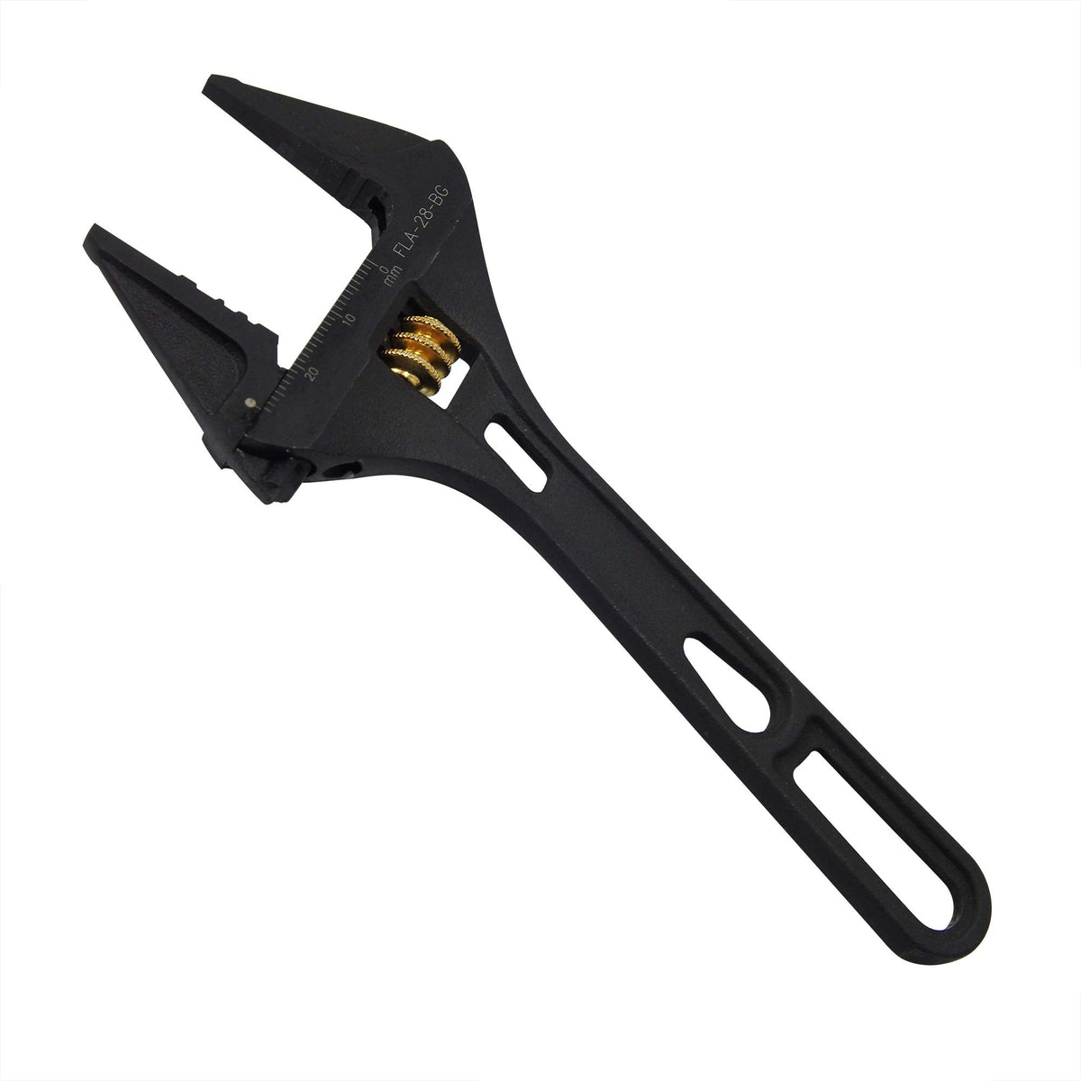 Fujiya Tools, FLA-28-BG, Adjustable wrench, Black & Gold color-