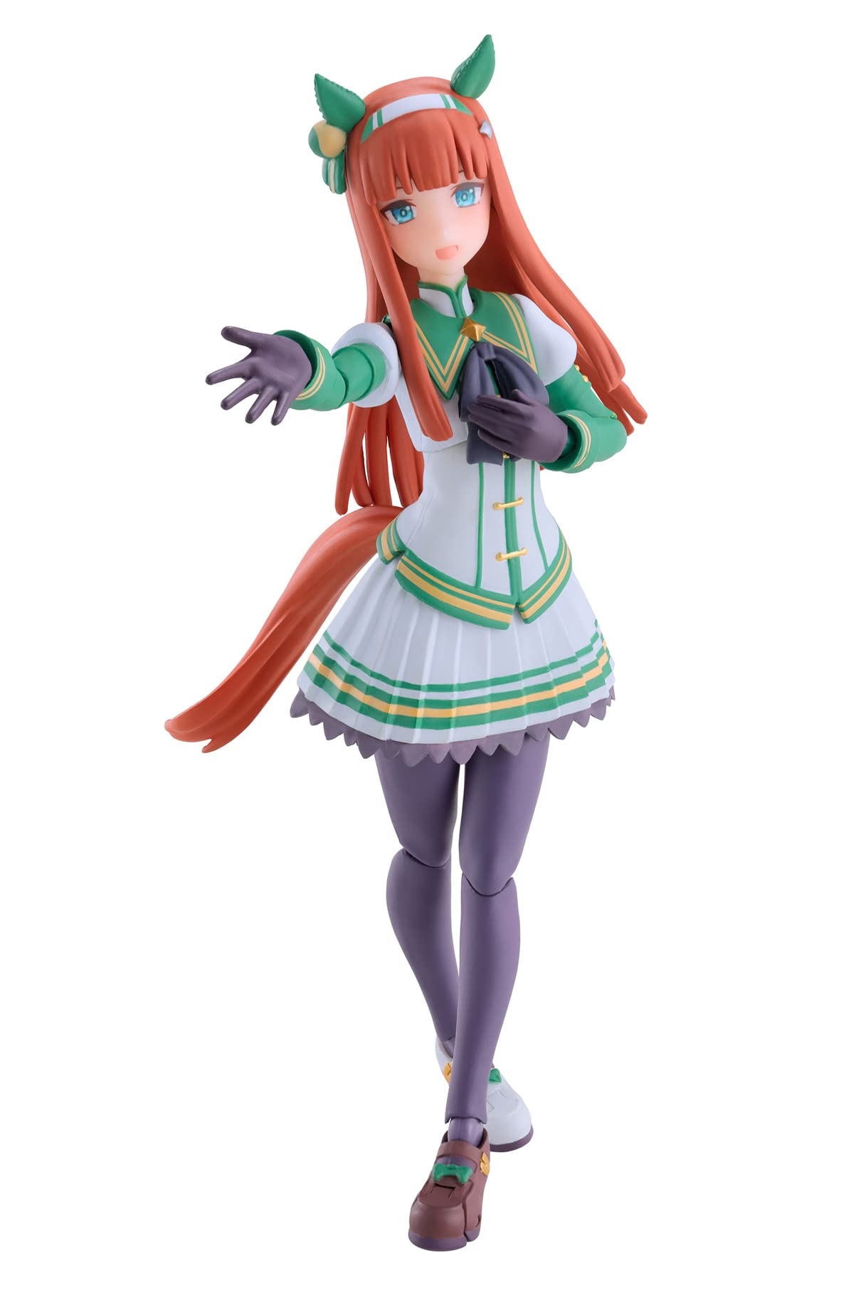 BANDAI Spirits S.H. Figuarts Uma Musume Pretty Derby Silence Suzuka, Approx. 5.3 inches (134 mm), ABS & PVC, Pre-Painted Action Figure