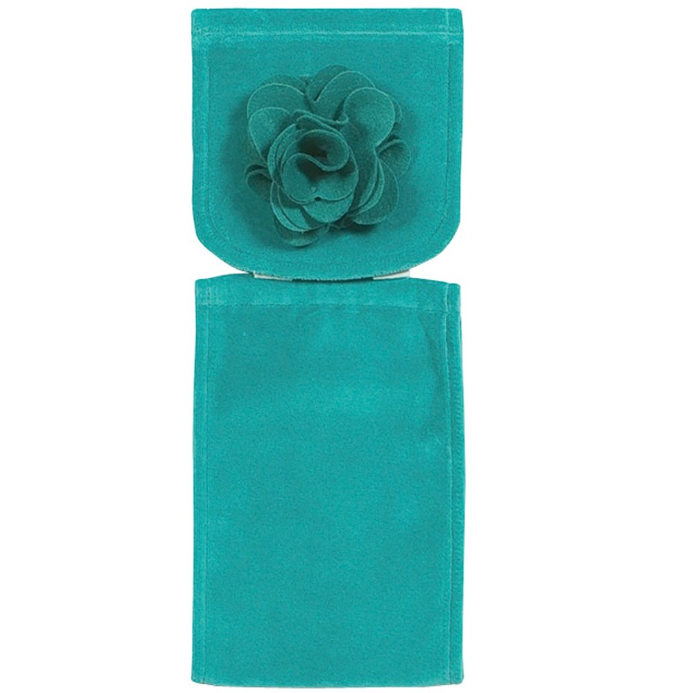 Senko SDS Rose with Rose Motif Paper Holder Cover N Peacock Blue 63794