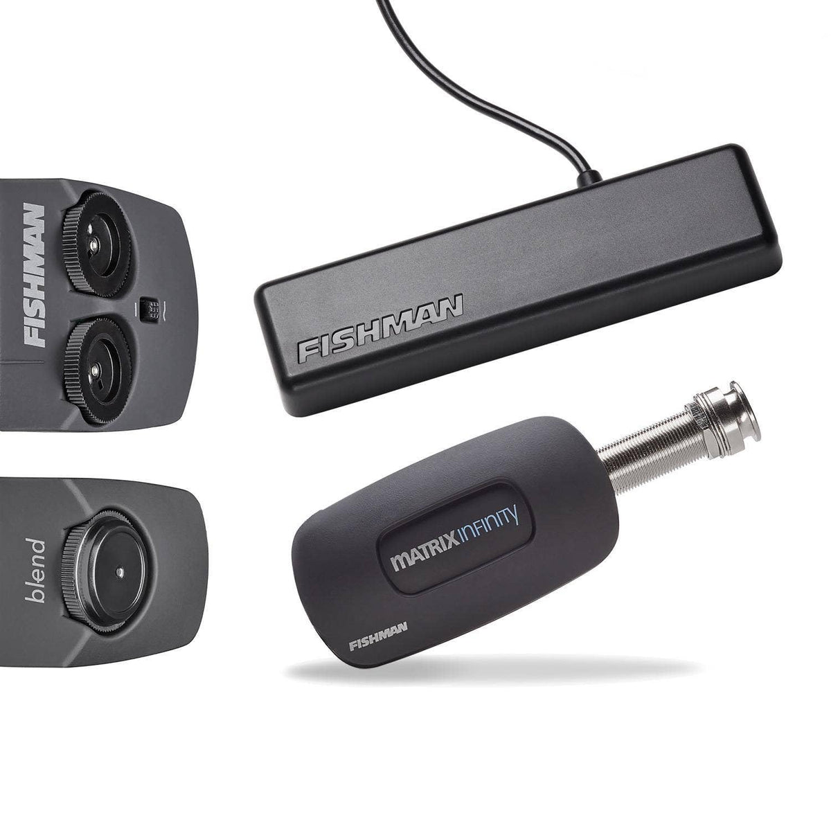 Fishman PowerTap Infinity Body Sensor with Undersaddle Pickup, Wide Format (PRO-MAT-PT1)