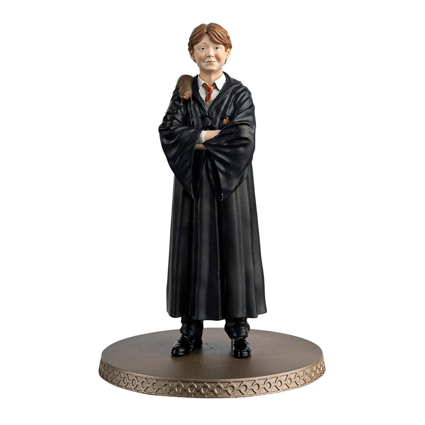 Harry Potter's Wizarding World Figurine Collection: Ron Weasley with Scabbers Figurine