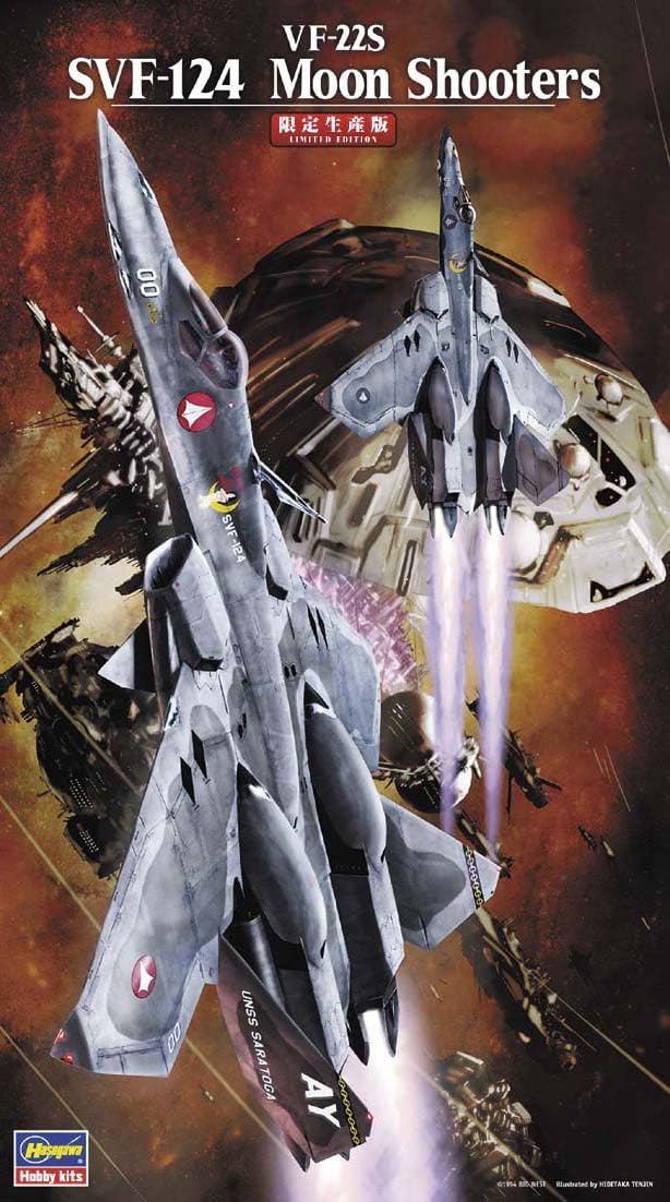 1/72 VF-22S SVF-124 Moon Shooters by Hasegawa