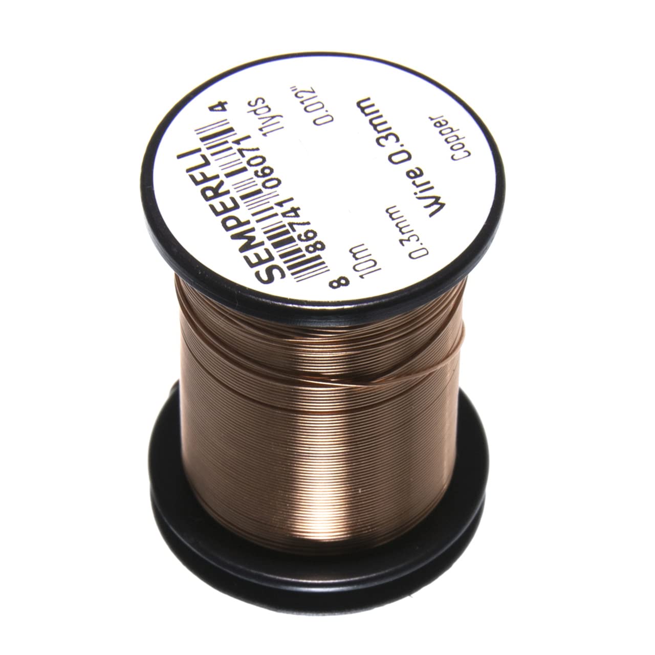 TIEMCO Semper Fly Wire, 0.01 inch (0.3 mm), Copper