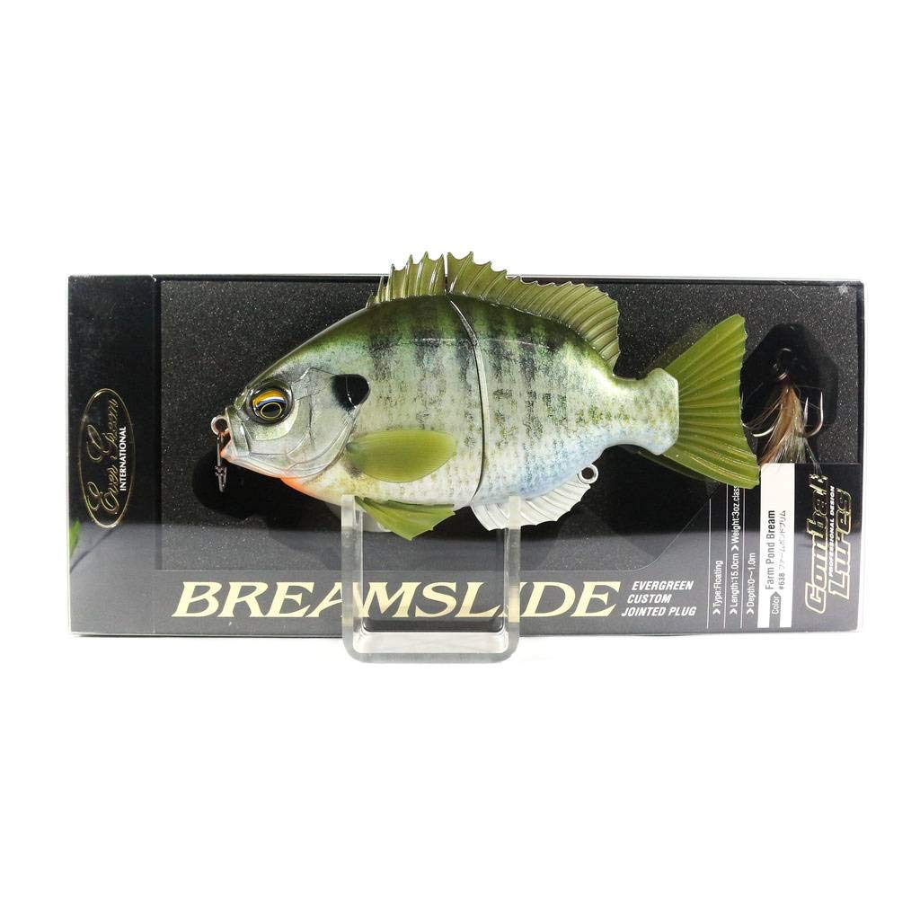 Evergreen Bream Slide Flat Side Jointed Lipless Floating Lure 638 (2460)