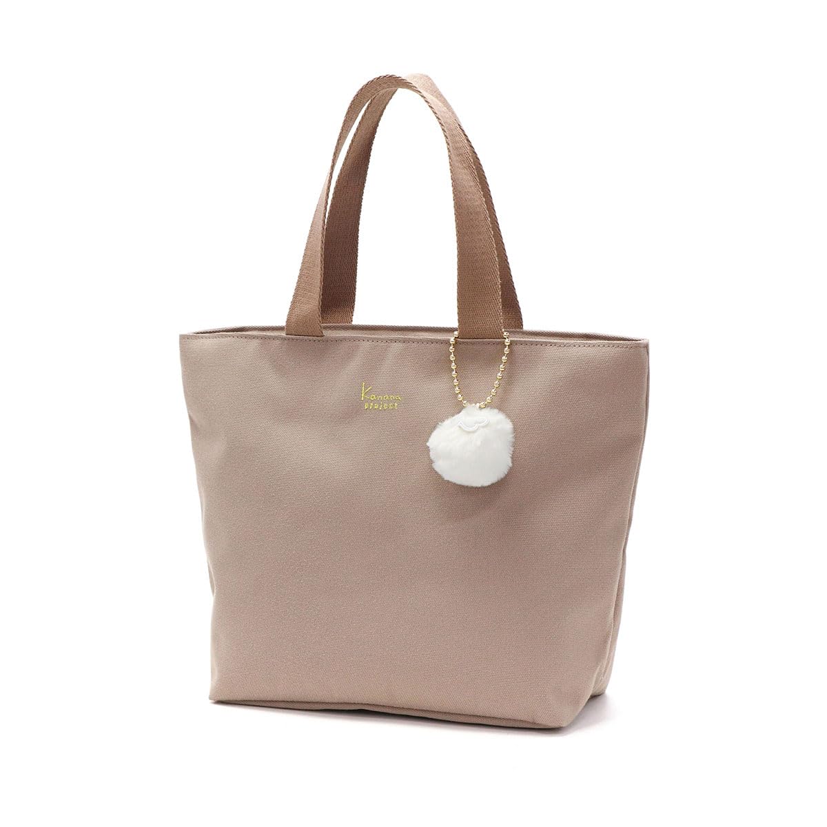 Canana Project Collection No. 67692 Women's Emma Tote Bag, A4 Size, biege, Ｈ27×Ｗ35×D12cm