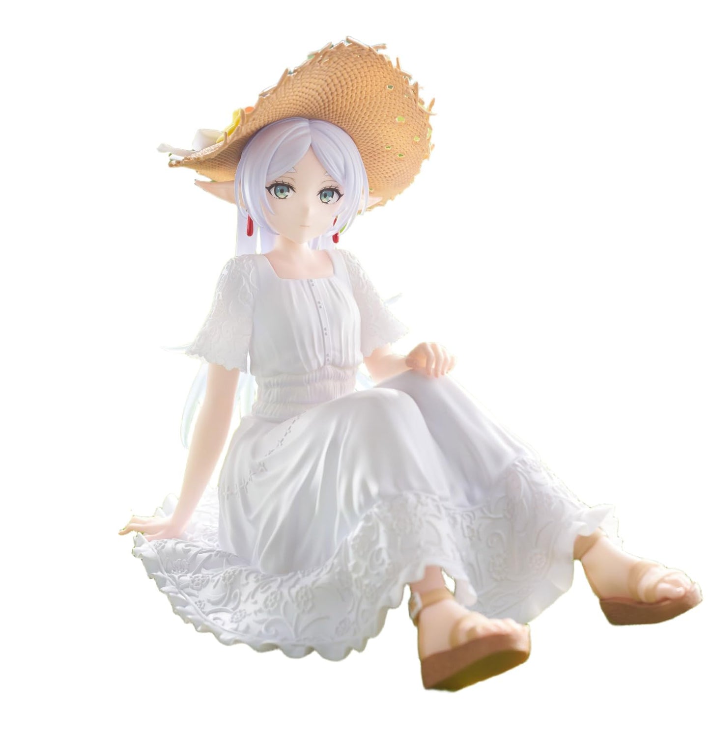 ONLY FROM JAPAN Frieren Anime Figure, Collectible Collection (Frieren (Desktop Cute Summer Dress))