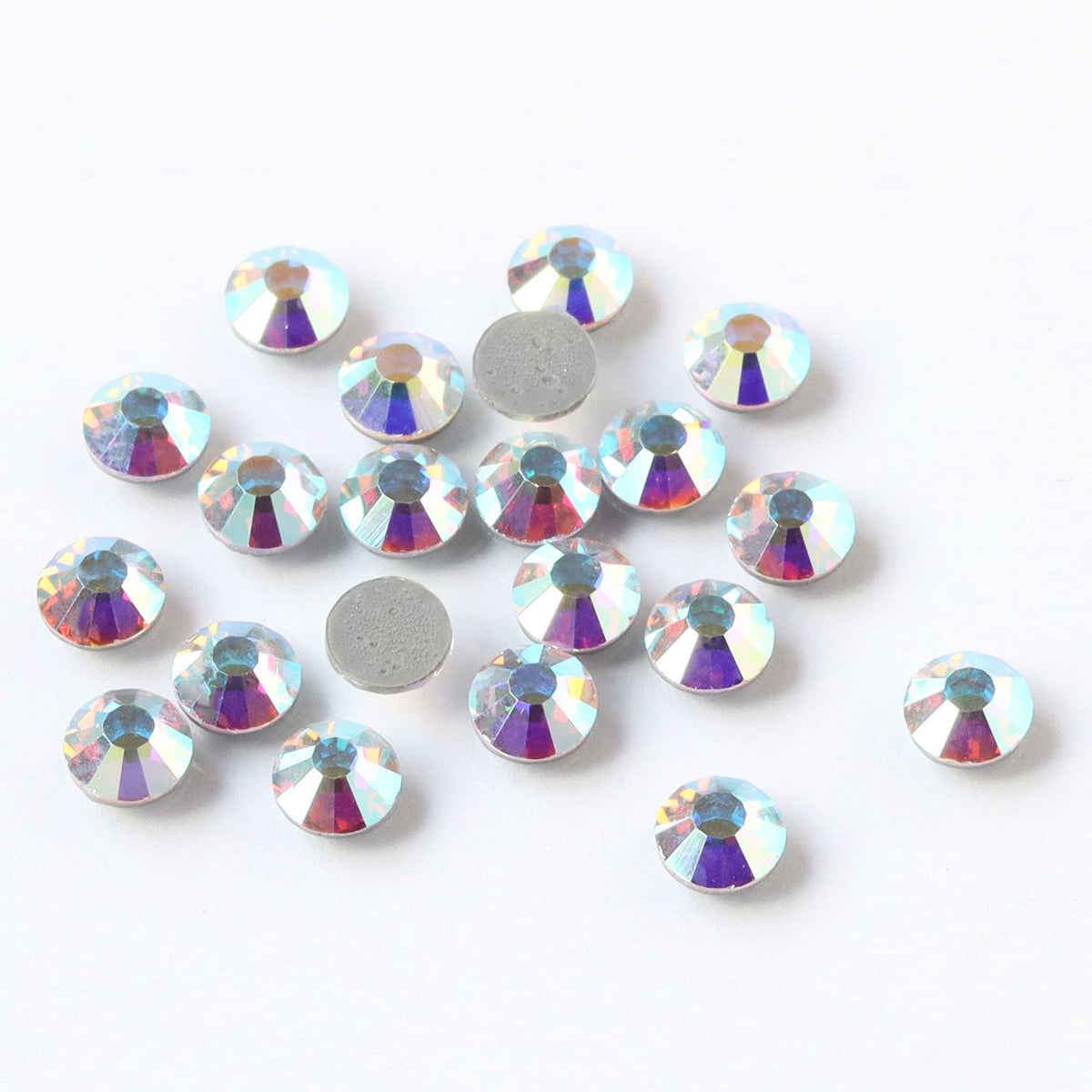 NBK Preciosa Rhinestones Hotfix Heat Adhesive SS16 Pack of 144 Crystal AB M2038SS16-20031L