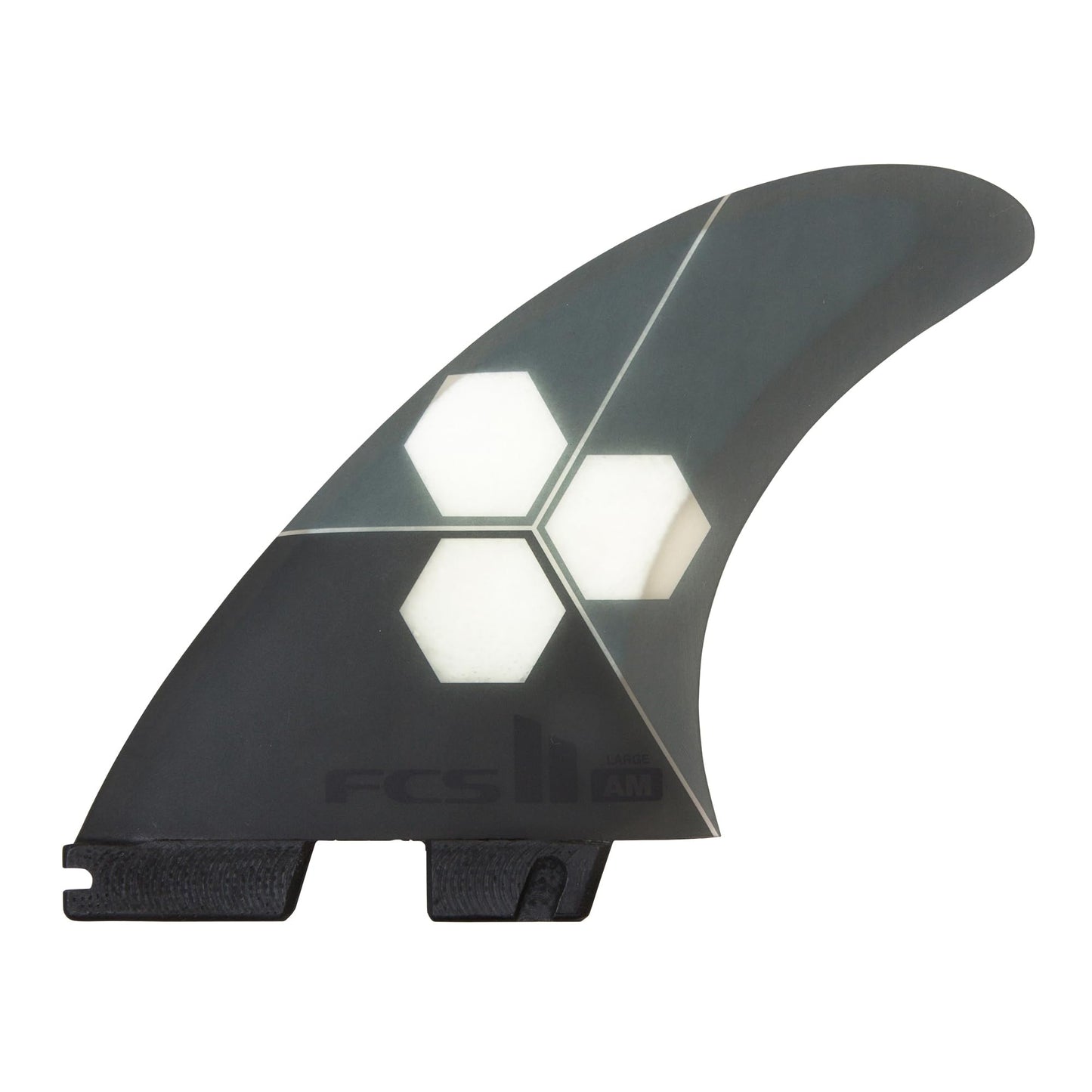 FCS II AM Performance Core Aircore Tri Surfboard Fins - Large/Black