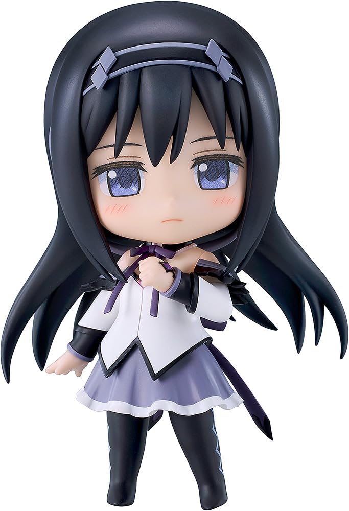 Good Smile Company Nendoroid Puella Magi Madoka Magica The Movie: Walpurgisnacht Rising Homura Akemi Walpurgisnacht Rising Ver. Basic Non-Scale Plastic Pre-Painted Articulated Figure