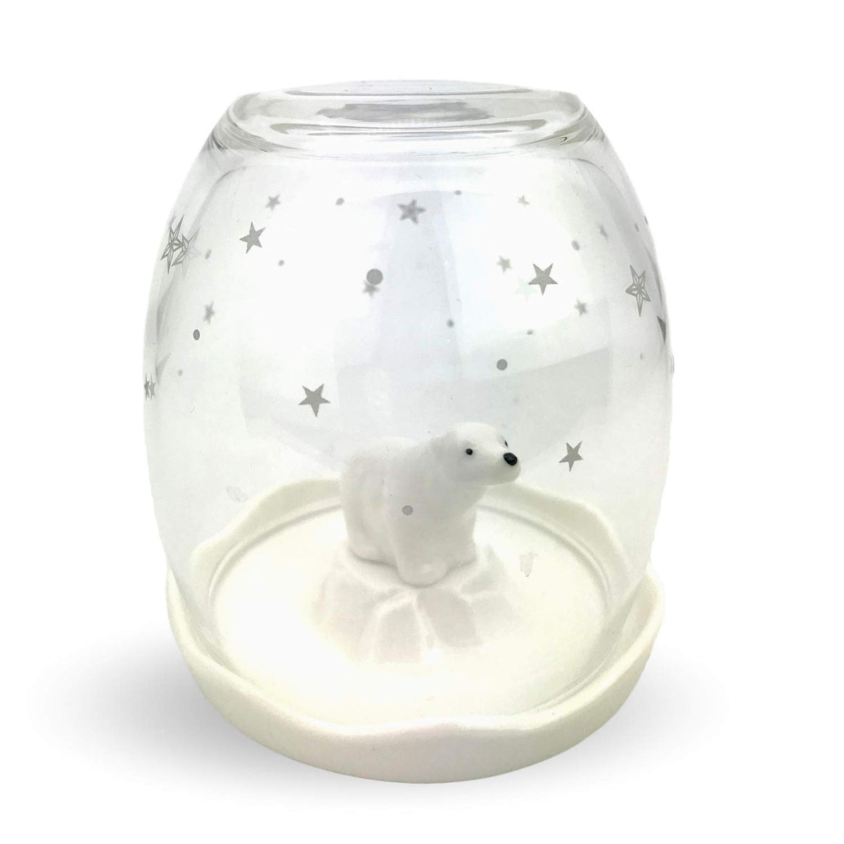 SAN3396-1 Cute Tableware, Arctic Shirokuma Somen, Ochoko & Condiment Container, 9.8 fl oz (290 ml)