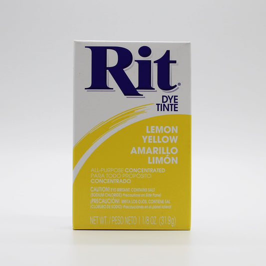 RIT染料 パウダー 1 yellow イエロー 煮沸染め