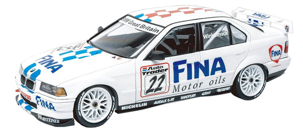 PLATS/BEEMAX 1/24 BMW 320i E36 1996 BTCC Browns Hatch Winner Plastic Model BX24045