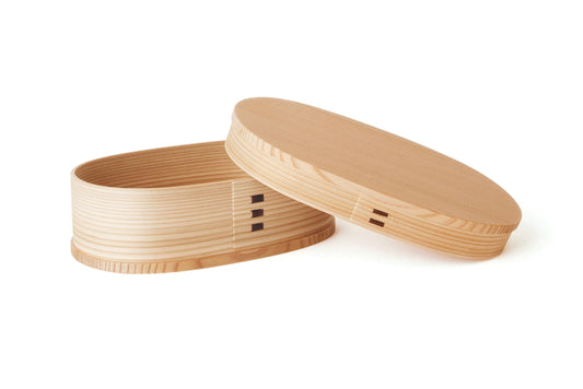 Akita Cedar 2540 Magewappa Bento Box, Medium, Made in Japan