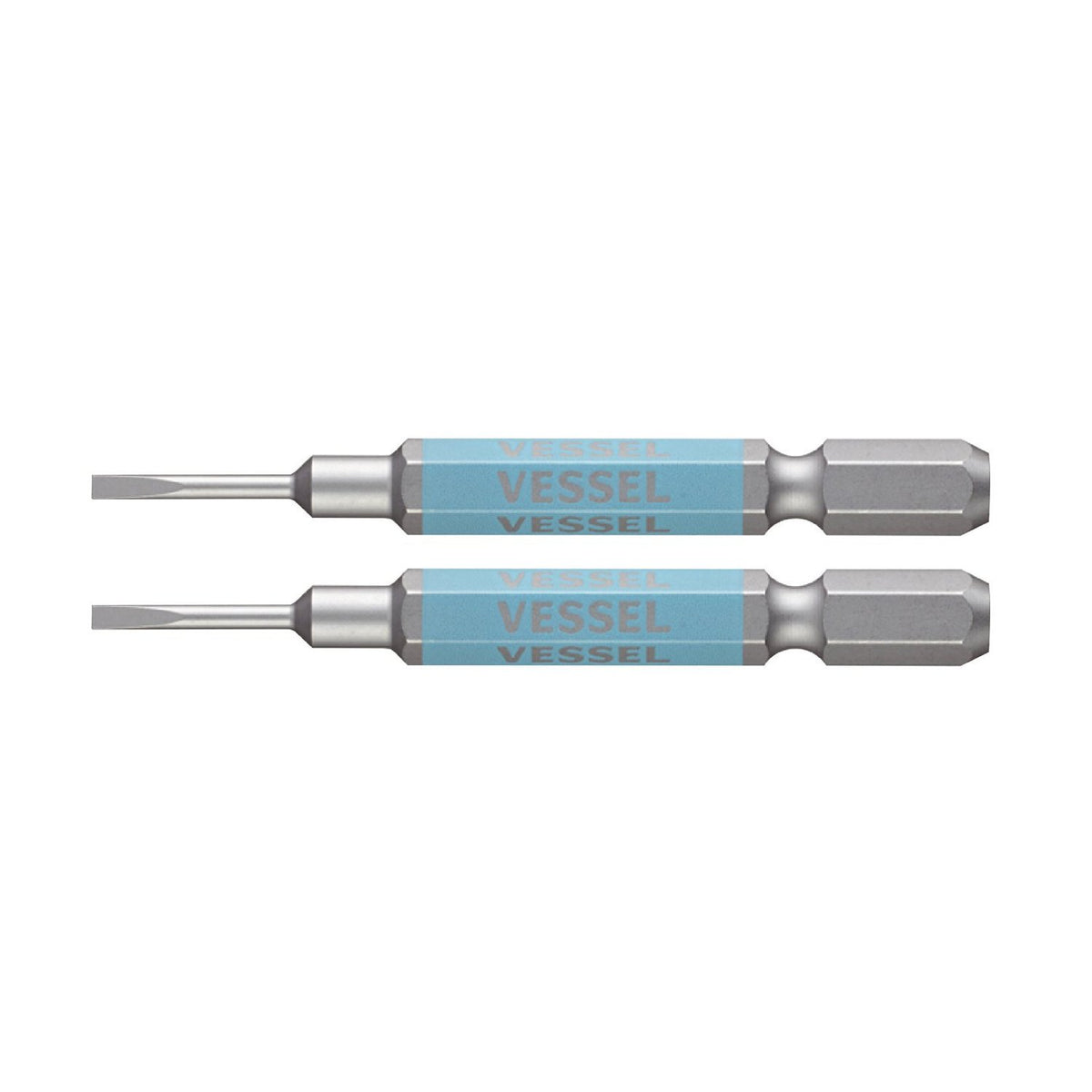 VESSEL 2 Count GS16PL18 Hex Bit Set, 2.6 Inch, Die Hard Steel, Made in Japan
